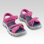Sandals/Childs Hiking Sandels .. Grey and Pink .. Size: 3UK Image 3