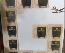 Framed Guinness  Bar Display