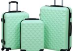 Hardcase Trolley Set 3 pcs Mint ABS