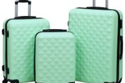 Hardcase Trolley Set 3 pcs Mint ABS