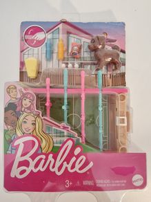 Barbie Mini Game Night Foosball Table Playset & Accessories