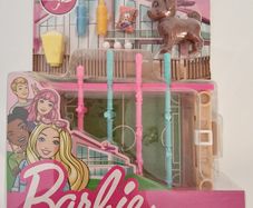 Barbie Mini Game Night Foosball Table Playset & Accessories