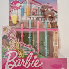 Barbie Mini Game Night Foosball Table Playset & Accessories