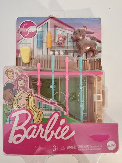 Barbie Mini Game Night Foosball Table Playset & Accessories