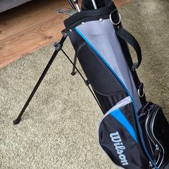 Junior golf set and bag x 2