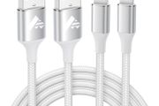 iPhone Charger Cable 2M 2Pack, MFi Certified Lightning Cable Fast iPhone Charging Cable Nylon iPhone Cable USB iPhone Charger Lead for iPhone 14 13 12 11 Pro Max XS XR X 8 7 6 Plus 5 SE,iPad