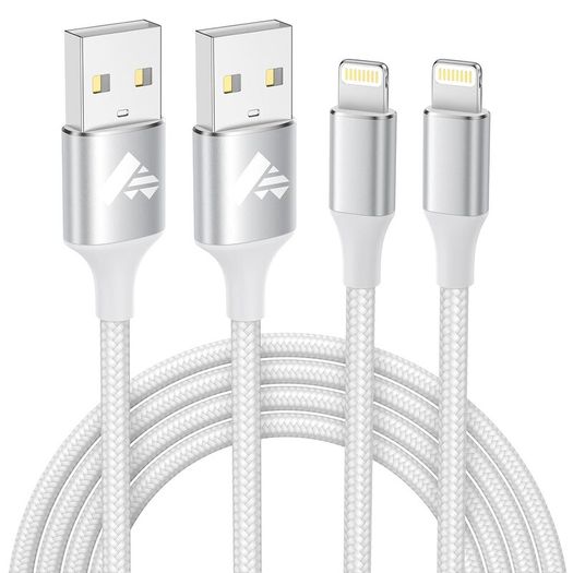iPhone Charger Cable 3M 2Pack, MFi Certified Lightning Cable Fast iPhone Charging Cable Nylon iPhone Cable USB iPhone Charger Lead for iPhone 14 13 12 11 Pro Max XS XR X 8 7 6 Plus 5 SE,iPad