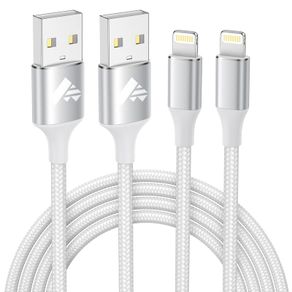 iPhone Charger Cable 3M 2Pack, MFi Certified Lightning Cable Fast iPhone Charging Cable Nylon iPhone Cable USB iPhone Charger Lead for iPhone 14 13 12 11 Pro Max XS XR X 8 7 6 Plus 5 SE,iPad