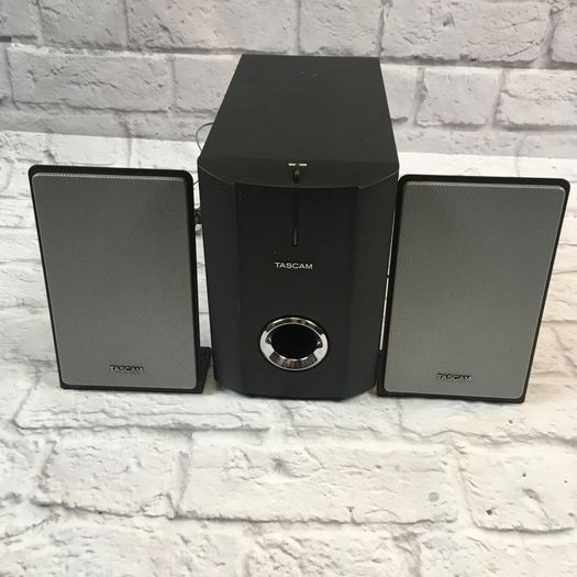Tascam VL S21 Compact 25-Watt Active Desktop/Multimedia 2.1 Speaker System NXT