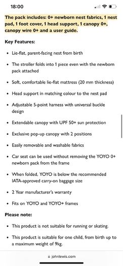 Baby Zen Newborn Winter Pack for Baby Zen Yoyo stroller