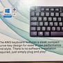 BNIB ANG A8236 Standard Keyboard USB wired, full size Image 4