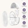 Wearable Breast Pump pink Image 2