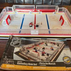 Lego compatible Ice Hockey GameDay Rink Set
