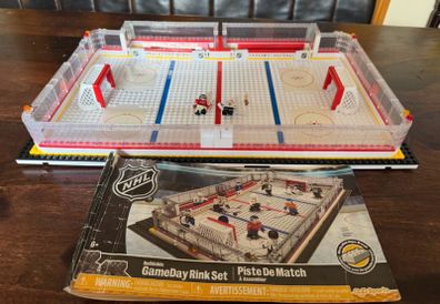 Lego compatible Ice Hockey GameDay Rink Set