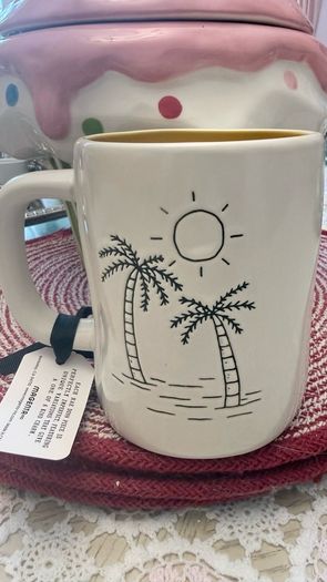 Rae Dunn LA Double sided Mug