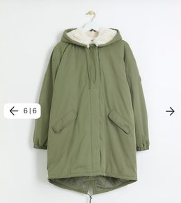 River Island Fur Lined Coat
