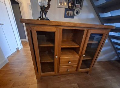Solid Oak cabinet