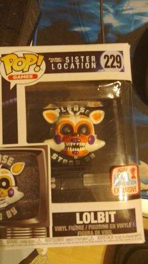 Lolbit Funko Pop 2017 Fall convention exclusive