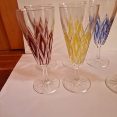 Vintage Mid Century VMC Reims "lHarlequin Champagne