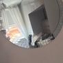mirror and glass Chester drawers Image 5
