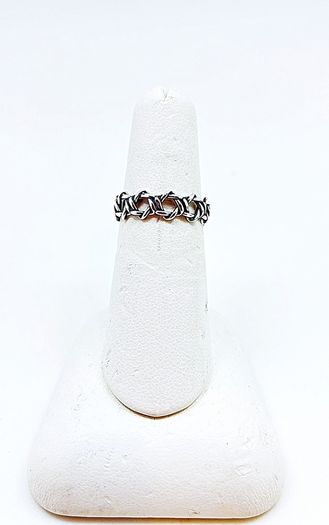 Vintage Silver Ring Star of David