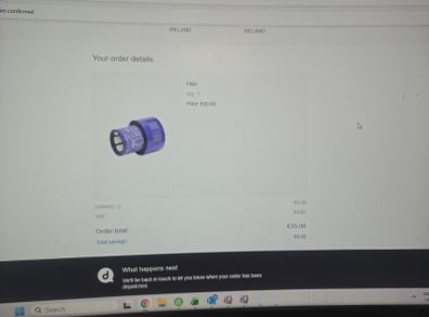 dyson filter v10
