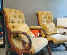 Antique mahogany chairs