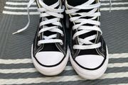 Kids Black Converse UK12