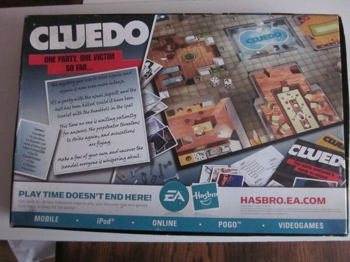 Cluedo Discover the Secrets Board Game