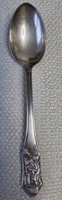 Vintage Arthur Krupp Berndorf Silver-Plated Child's Spoon - Little Red Riding Hood (c.1920s-1930s)