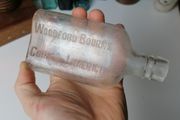 45 - Vintage Woodford Bourne Cork Limerick Whisky Bottle