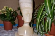 Vintage Egyptian Nefertiti marble Bust