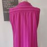 VINTAGE 1960s pink wool stripe mod shift dress. S M 10-12. Made in Ireland by John Hagarty Image 6