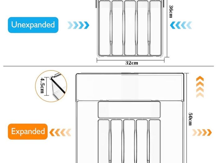 Cutlery drawer organiser - brand new