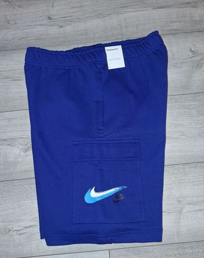 Brand New Nike Swoosh Terry Cargo Shorts - Size - Medium - RRP - 55.00