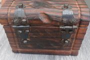 Vintage Handcarved Wooden Box