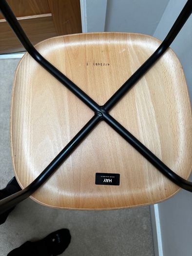 Set of 4 Hay bar stools
