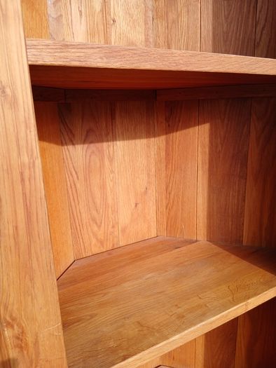 Solid Oak Corner Unit