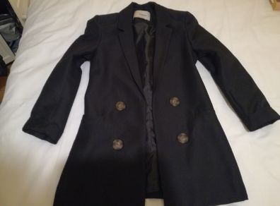 Stradivarius Black Blazer size UK 4/6