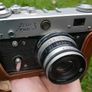 FED 3 Rangefinder Film Camera Lens Industar 61 2.8/52 Soviet Russia USSR - works well Image 2