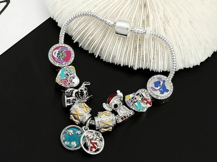 Lili & Stitch bracelet with charms