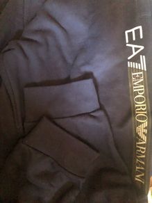 Emporio armani EA7 joggers bottoms size XL navy blue Brand new with tag