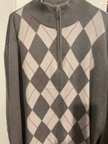 Cutter and buck 3/4 golf jumper. Xl