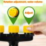 BRAND NEW Agriculture Atomizer Nozzles Adjustable Nozzle Tool Sprinklers Farm Vegetables Irrigation Spray Home Garden Lawn Water Sprinkler Image 2