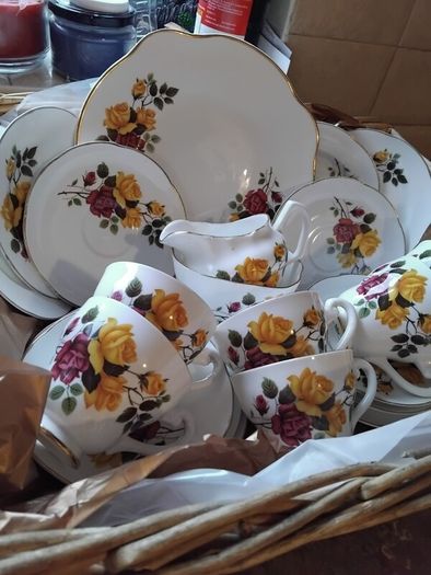 21piece vintage tea set by ROYAL STUART