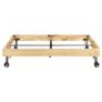 Bed Frame Solid Mango Wood 140x200 cm Image 4