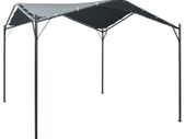 Gazebo Pavilion Tent Canopy Steel Anthracite