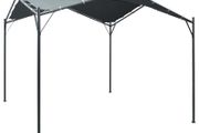 Gazebo Pavilion Tent Canopy Steel Anthracite