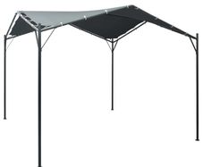 Gazebo Pavilion Tent Canopy Steel Anthracite