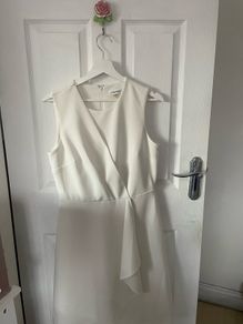 Calvin Klein white dress